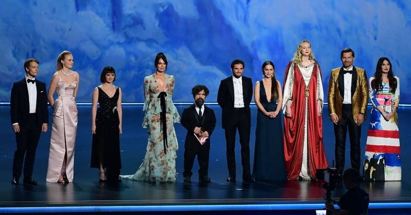 Dàn diễn viên của Game of Thrones tại Lễ trao giải Emmy 2019 (Ảnh: Pop Culture)