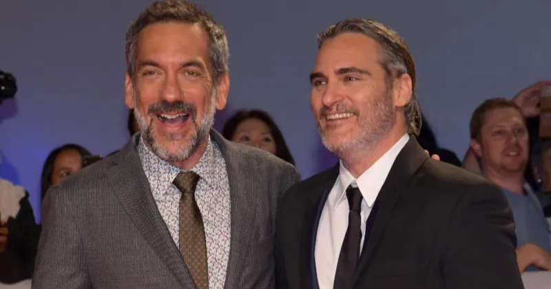 Đạo diễn Todd Phillips và diễn viên Joaquin Phoenix quảng bá Joker tại LHP Toronto (Ảnh: WireImage)