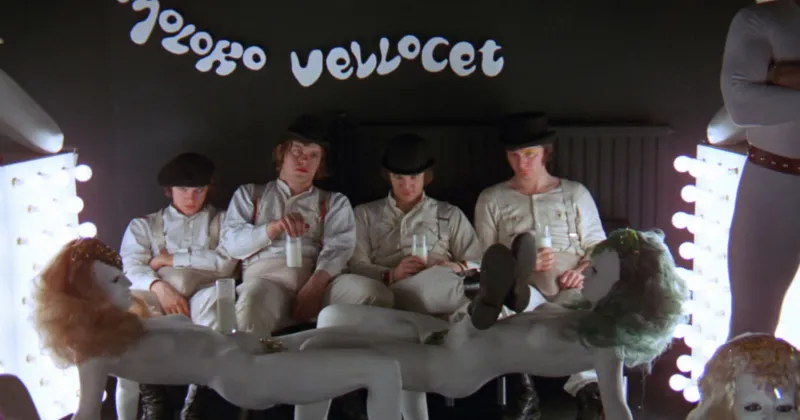 A Clockwork Orange, bộ phim đã tạo niềm cảm hứng cho Joker phiên bản hiện đại 2019. Ảnh: Warner Bros.