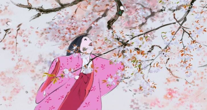 Dựa trên truyền thuyết công chúa ống tre của Nhật, bộ phim được đề cử Oscar cho phim hoạt hình hay nhất. Ảnh: IMDb.