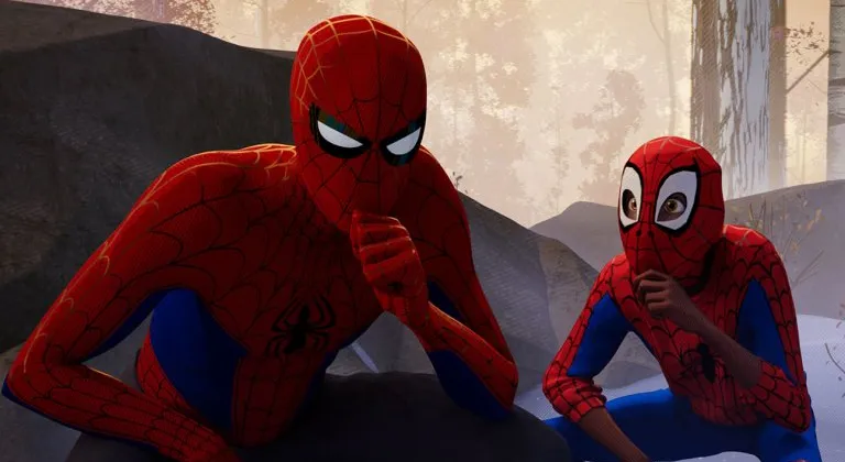 Bộ phim xoay quanh đa vũ trụ Spider-Man và sở hữu phong cách nghệ thuật độc đáo. Ảnh: IMDb.