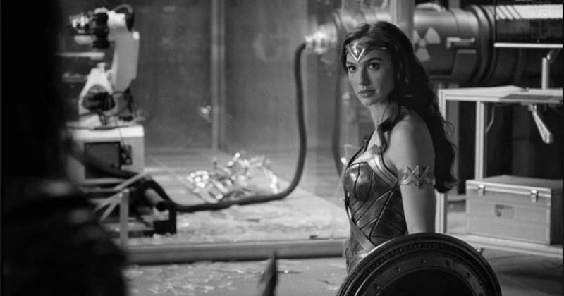 Tạo hình của Wonder Woman trong bản phim của Zack Snyder. Ảnh: Twitter