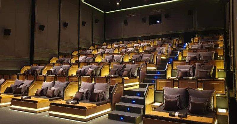 Phòng chiếu giường nằm L’Amour sang trọng tại CGV Aeon Hà Đông.