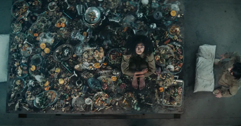 The Platform c&oacute; c&aacute;i kết mở d&ugrave; thiếu thỏa m&atilde;n, nhưng gợi nhiều suy nghĩ.  (Ảnh: Netflix) 