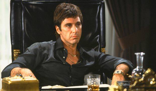 Pacino vào vai Tony Montana trong Scarface. (Ảnh: Goldderby)