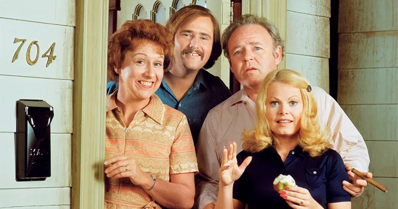 All in the Family, series hài top 1 rating nhiều năm liền.