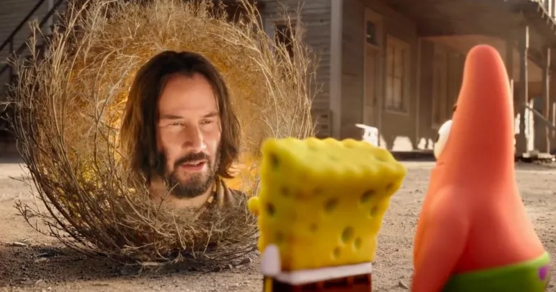 Phim c&ograve;n c&oacute; sự g&oacute;p mặt của nam diễn vi&ecirc;n Keanu Reeves trong vai một... bụi cỏ. 