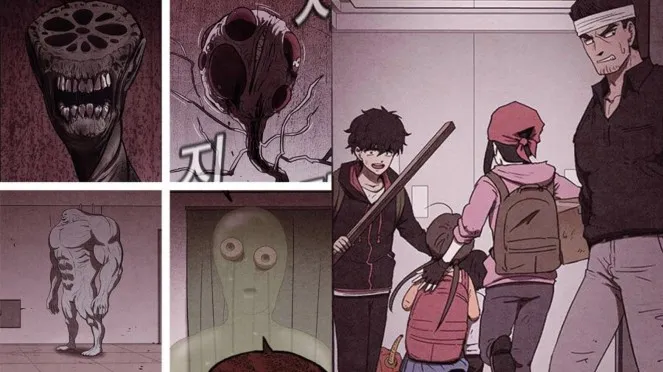 Sweet Home được chuyển thể từ webtoon kinh dị Home Sweet Home của Hàn Quốc.