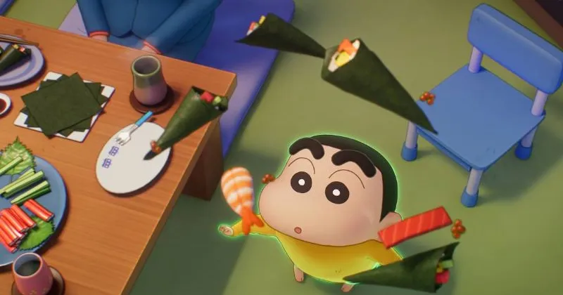 Shin-chan đi cứu thế giới trong Shin Cậu Bé Bút Chì: Đại Chiến Siêu Năng Lực
