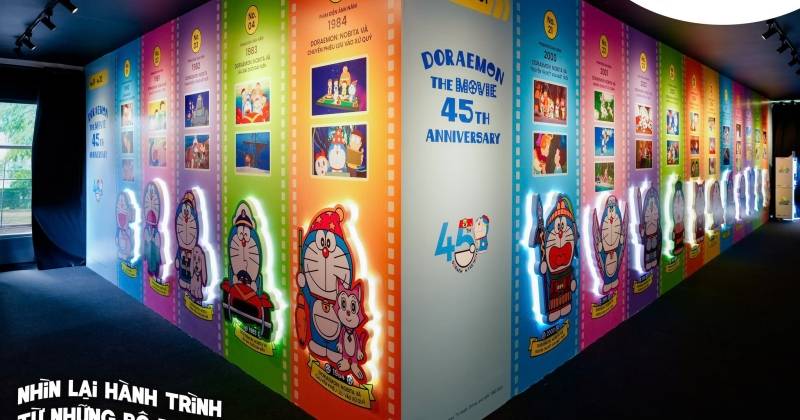 Triển lãm Doraemon 45 Years kỷ niệm 45 năm loạt phim điện ảnh Doraemon