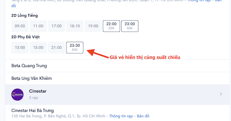 Đặt vé và cập nhật giá vé Dưới Đáy Hồ tại website Moveek