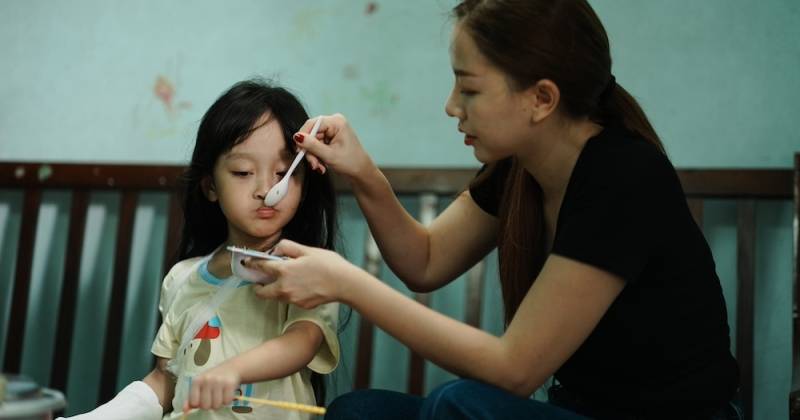 Băng Di trong vai Thương, đánh dấu sự trở lại điện ảnh của nữ diễn viên sau hai năm (Đất Rừng Phương Nam)