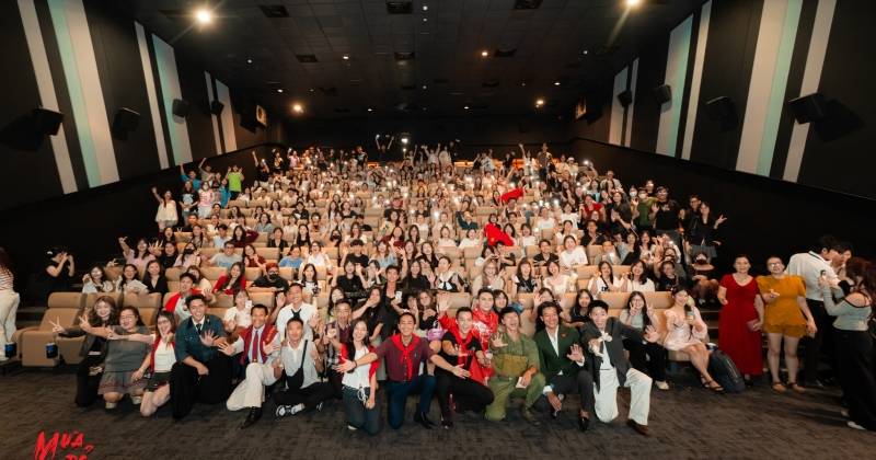 Mưa Đỏ có chiến dịch cinetour qua 2 Thành phố lớn: Hà Nội và Thành phố Hồ Chí Minh