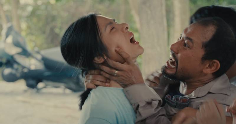 Vân Trang và Huỳnh Đông đóng cặp vợ chồng trong Nhà Ma Xó