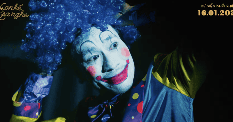 Con Kể Ba Nghe lấy bối cảnh nghệ thuật xiếc, một thế giới hiếm khi được khai thác trong điện ảnh Việt