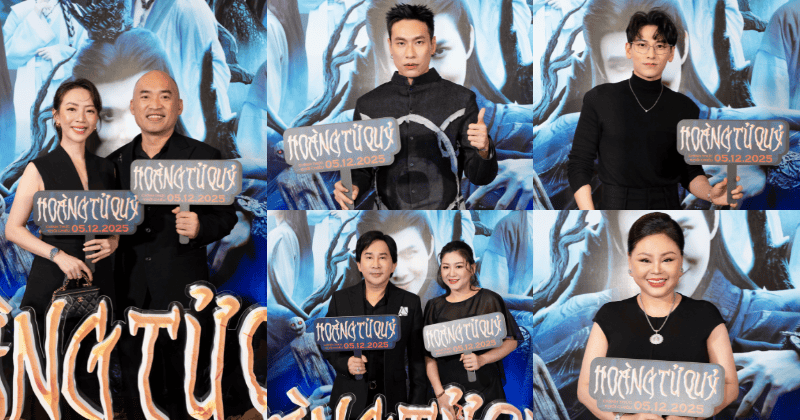 Dàn sao Việt đình đám quy tụ trong buổi công chiếu Hoàng Tử Quỷ