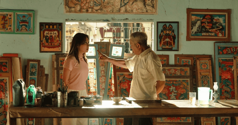 Trước đ&oacute; Nh&agrave; Gia Ti&ecirc;n đ&atilde; mang truyền thống văn ho&aacute; Việt Nam - tranh kiếng l&ecirc;n m&agrave;n ảnh rộng 