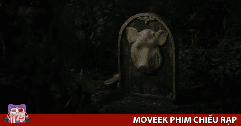 H&igrave;nh ảnh con heo xuất hiện xuy&ecirc;n suốt phim