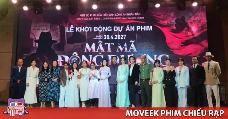 Mật M&atilde; Đ&ocirc;ng Dương vừa c&ocirc;ng bố d&agrave;n diễn vi&ecirc;n ch&iacute;nh
