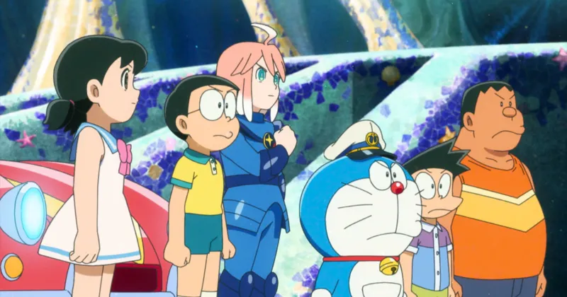 Doraemon Movie 45 (2026): Nobita V&agrave; L&acirc;u Đ&agrave;i Dưới Đ&aacute;y Biển | Ảnh nh&agrave; ph&aacute;t h&agrave;nh CGV cung cấp