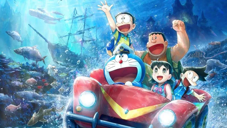 Doraemon Movie 45 (2026): Nobita V&agrave; L&acirc;u Đ&agrave;i Dưới Đ&aacute;y Biển | Ảnh nh&agrave; ph&aacute;t h&agrave;nh CGV cung cấp