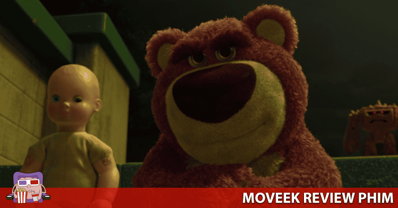 Gấu dâu Losto là phản diện được yêu thích nhất của Toy Story