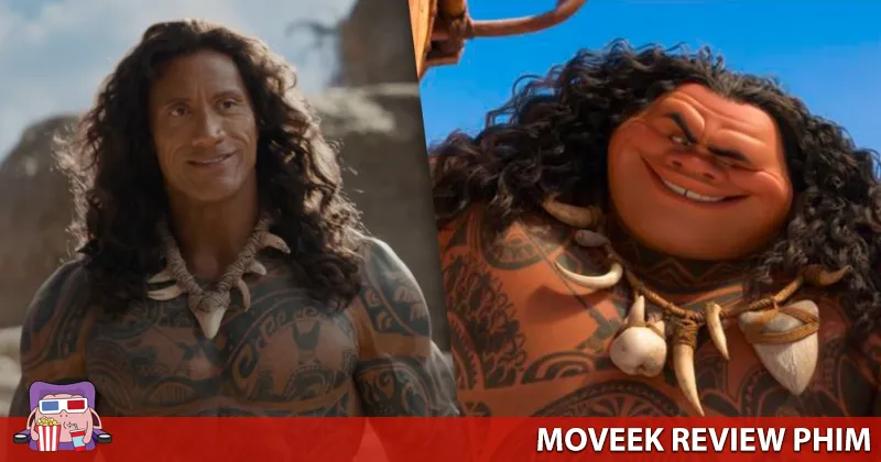 The Rock cũng ch&iacute;nh l&agrave; người lồng tiếng cho Maui bản hoạt h&igrave;nh