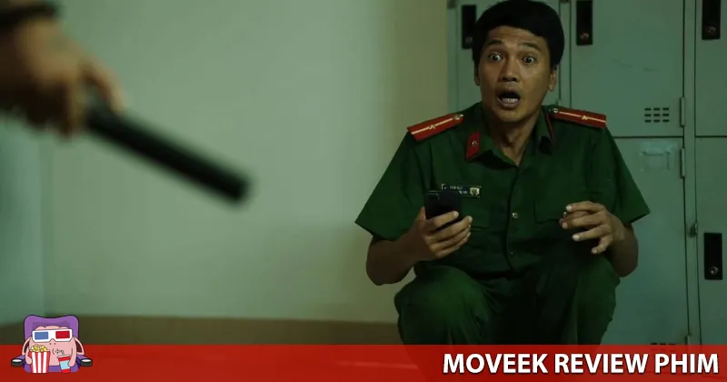 Quang Tuấn có một số đoạn diễn phô trương