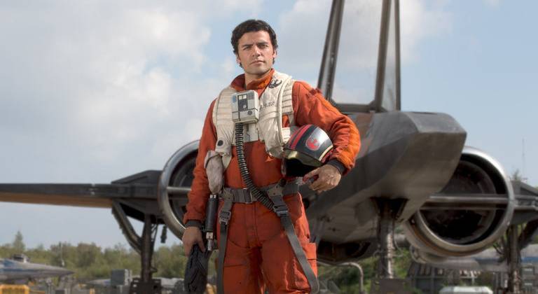Oscar Isaac thủ vai Poe Dameron trong Star Wars (StarWars.com)
