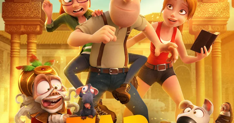 Poster tiếng Việt của Tad Truy T&igrave;m Kho B&aacute;u: B&iacute; Mật Của Vua Midas