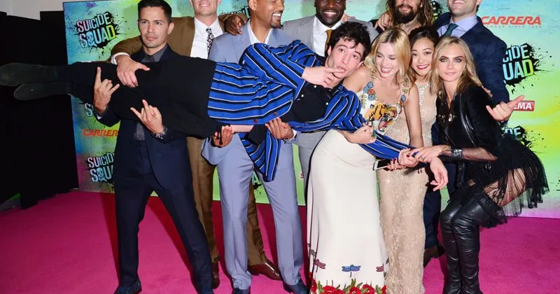 Ezra Miller quậy tưng trong buổi công chiếu Suicide Squad.