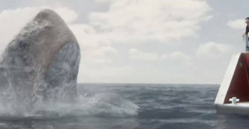 Cá Mập Siêu Bạo Chúa hé lộ trailer đầu tiên với con thủy quái khổng lồ đáng sợ
