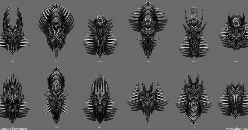 Tạo h&igrave;nh của c&aacute;c Primes trong TF: Revenge Of Fallen.