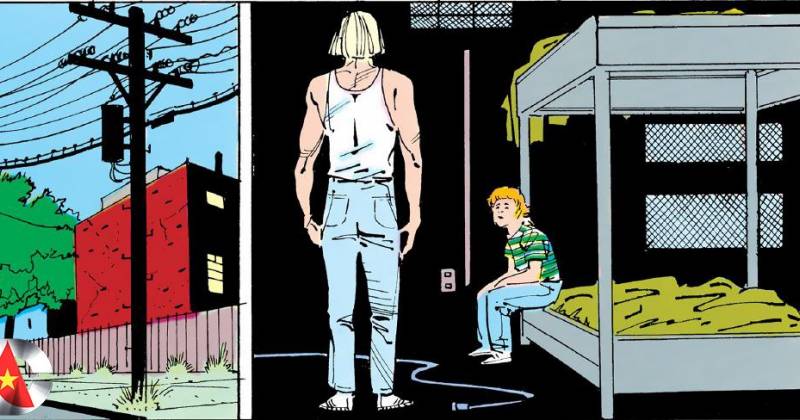 Eddie, con trai của Deadshot bị bắt cóc.