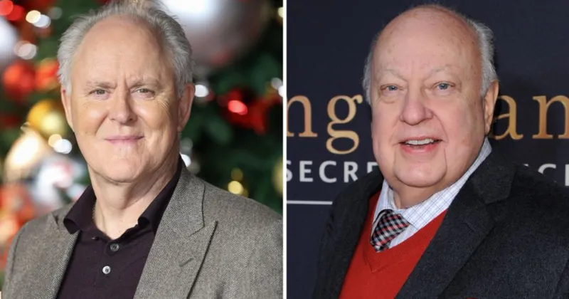John Lithgow (tr&aacute;i) sẽ v&agrave;o vai Roger Ailes (phải). (THR)