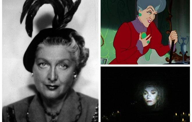 Eleanor Audley, diễn viên lồng tiếng cho bà tiên hắc ám trong phiên bản hoạt hình, cũng là người lồng tiếng Lady Tremaine - bà mẹ kế trong Cinderella, và Madame Leota - một mụ phù thủy xuất hiện trong chuyến hành trình Haunted Mansion (Nhà ma) tại công viên Disneyland.