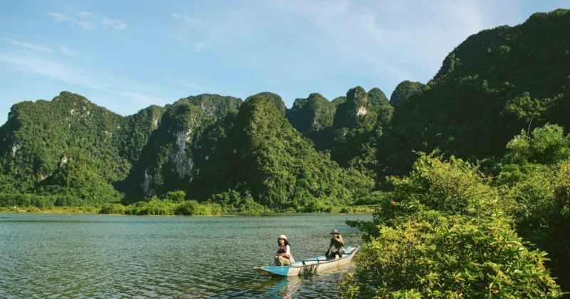 Bối cảnh rộng lớn v&agrave; kỳ vĩ ở Quảng B&igrave;nh.
