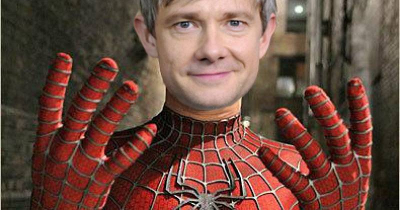 Bilbo Baggins vào vai Spider-Man