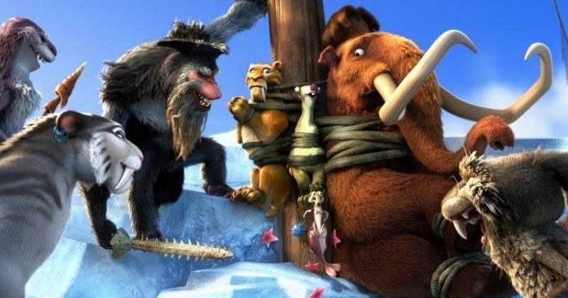 Các nhân vật vui nhộn trong phần bốn của Ice Age. Ảnh: Fox.