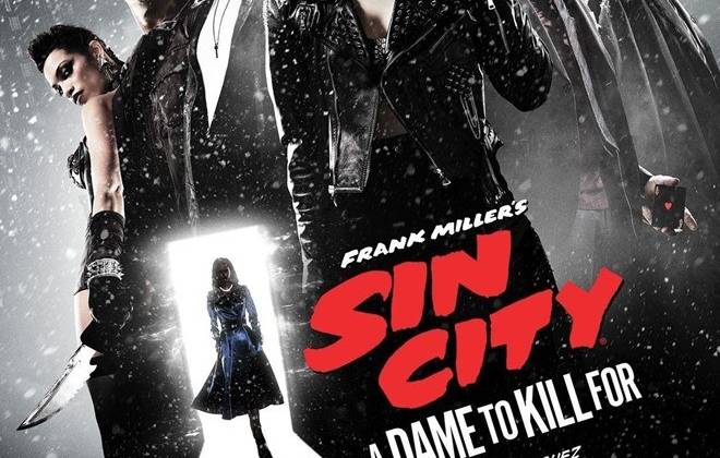 Sin City: A Dame to Kill for thậm chí còn không thể lọt vào top 5 các bộ phim ăn khách trong cuối tuần qua.