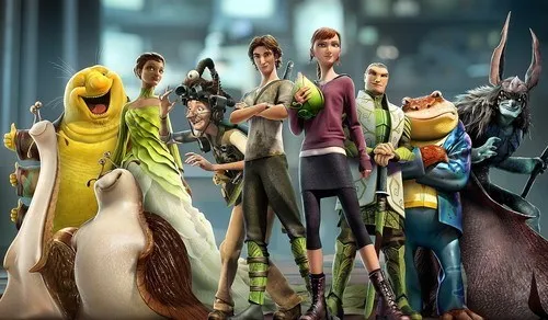 C&aacute;c nh&acirc;n vật trong phim hoạt h&igrave;nh 3D Epic. Ảnh: Fox.