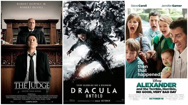 Ba bộ phim mới ra mắt trên diện rộng tại thị trường Bắc Mỹ trong cuối tuần này.