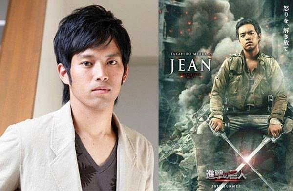 Takahiro Miura trong tạo hình nhân vật Jean
