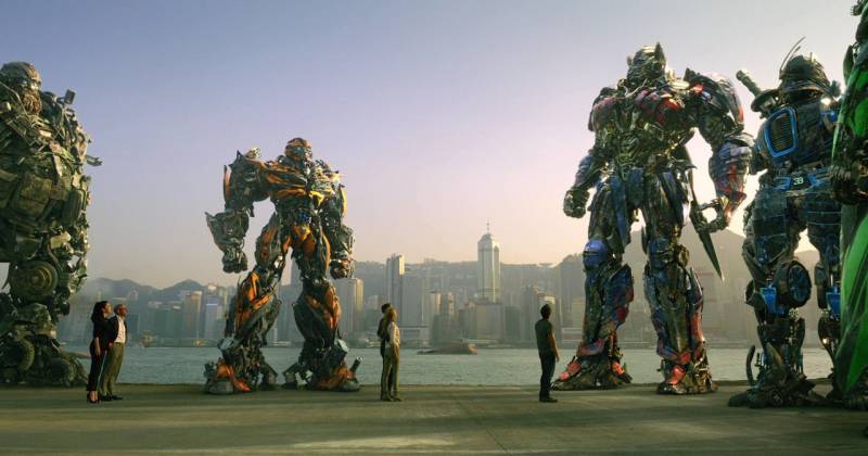 Autobots sau cuộc chiến tại Hong Kong.