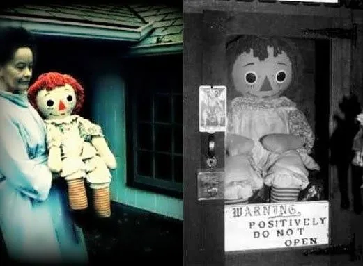 H&igrave;nh ảnh Annabelle ở ngo&agrave;i đời thực.