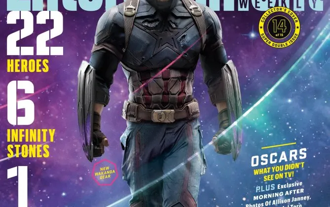 Stever Rogers bảnh bao, nam tính với hai cái khiên "hịn" mới từ Wakanda