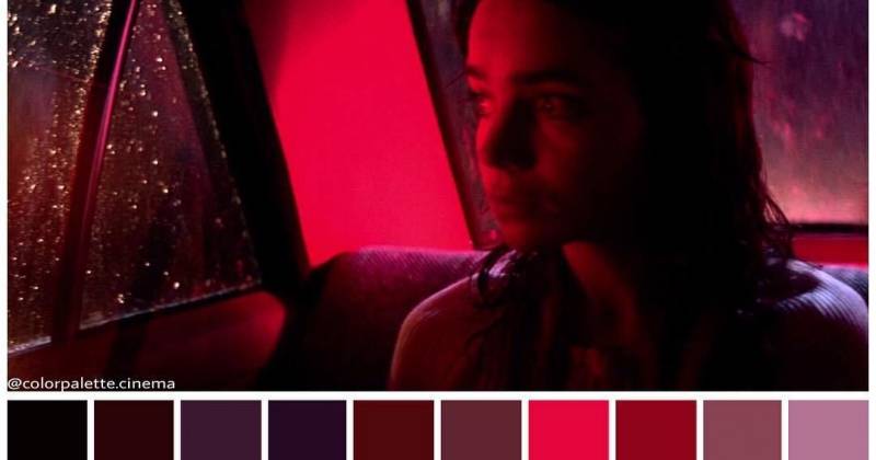 Bảng màu của Suspiria bản gốc. (Pinterest)