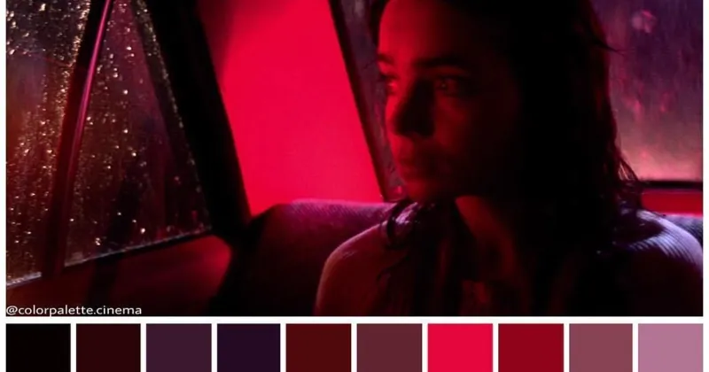 Bảng màu của Suspiria bản gốc. (Pinterest)