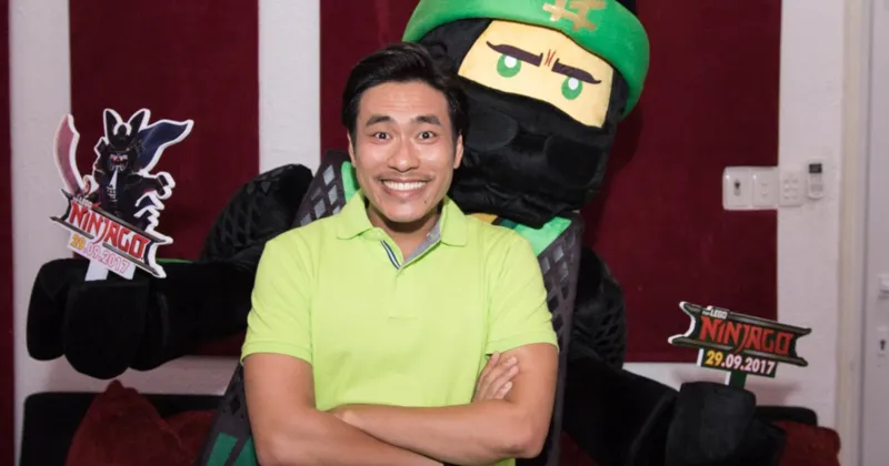 Kiều Minh Tuấn vào vai tên bạo chúa Garmadon.
