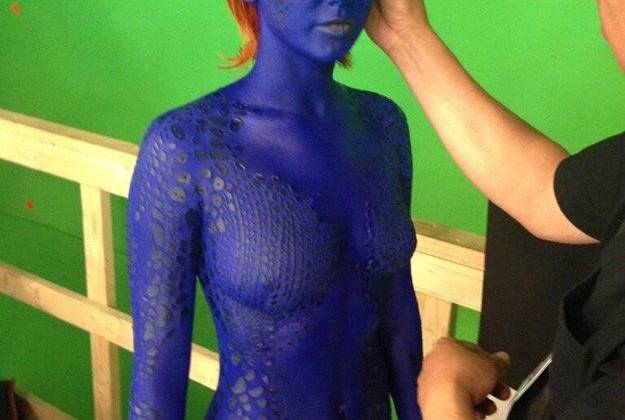 Jennifer Lawrence và tạo hình mới cho X-Men. Ảnh: ZB.